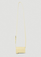 Le Porte Azur Crossbody Wallet in Yellow