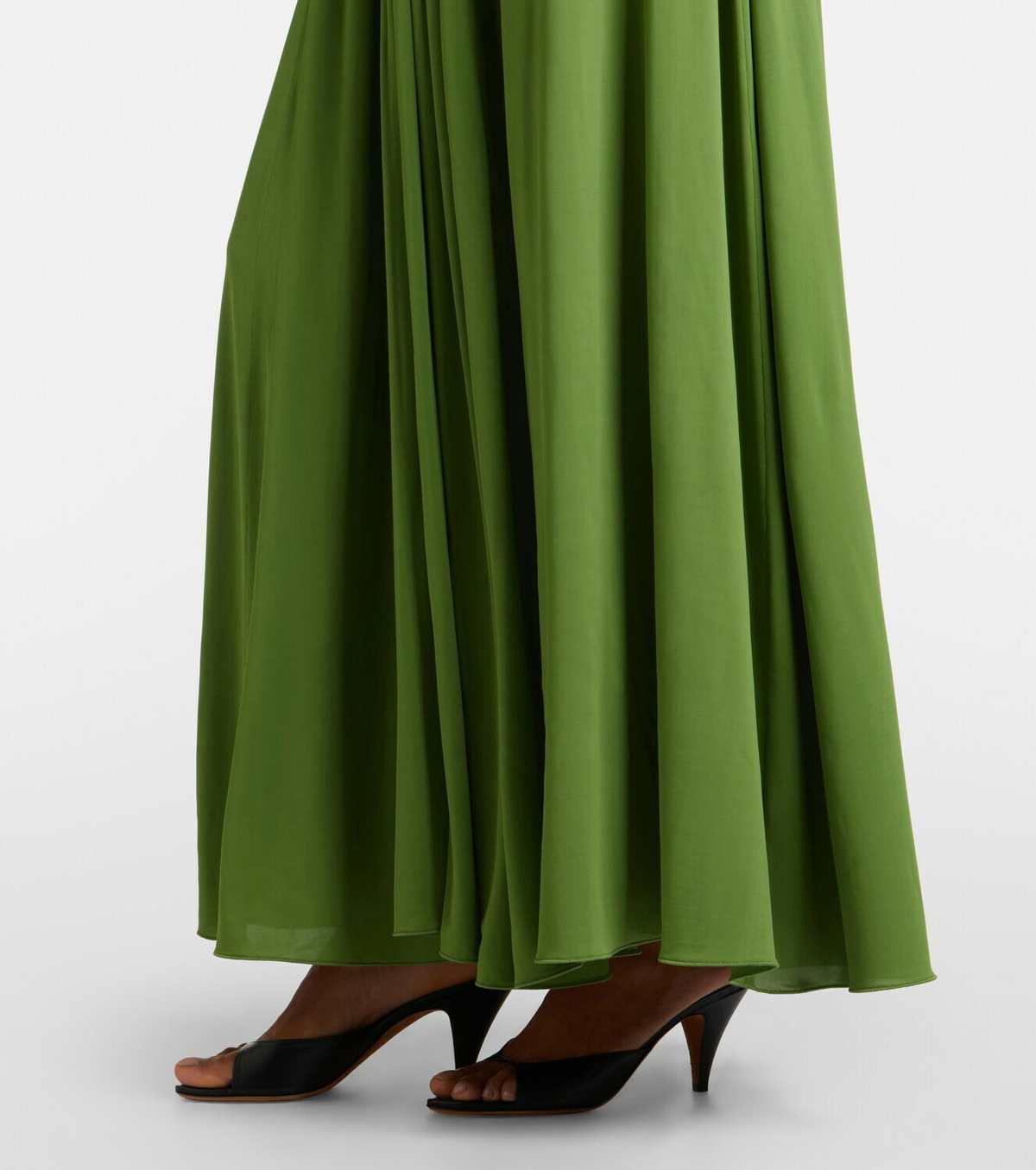 Sportmax Draped maxi dress