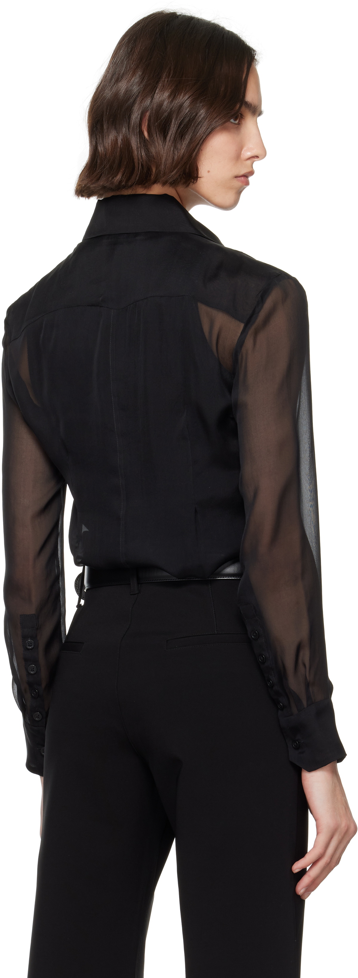 Kallmeyer Black Lea Slim Shirt
