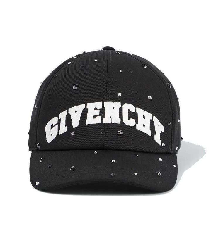 Photo: Givenchy Studded logo baseball cap