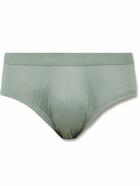 Zimmerli - Sea Island Cotton Briefs - Green