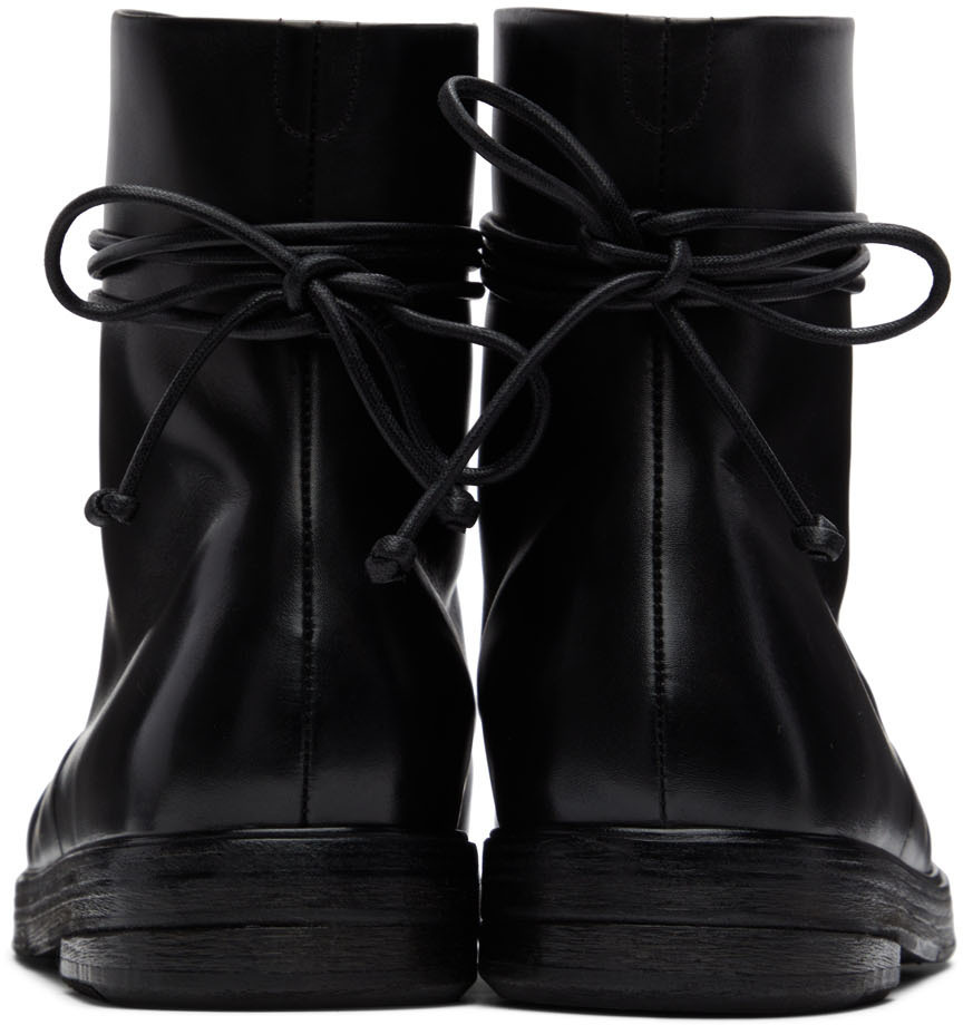 Mars ll Black Zucca Zeppa Lace Up Boots Mars ll