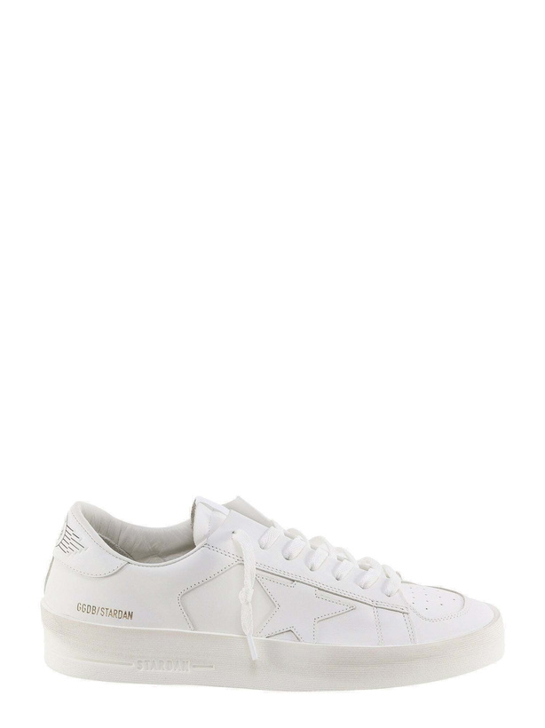 Photo: Golden Goose Deluxe Brand Stardan White   Mens