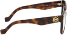 LOEWE Brown Anagram Glasses