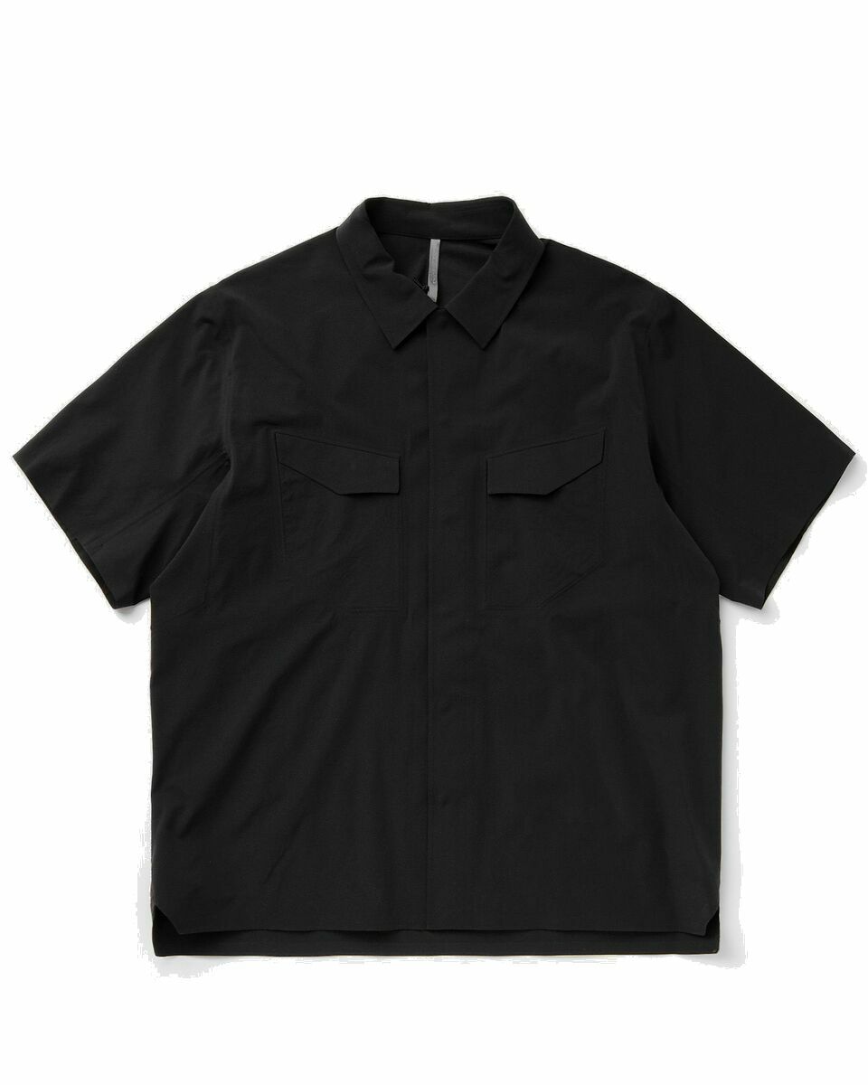Photo: Arc´Teryx Veilance Field Ls Shirt Black - Mens - Shortsleeves
