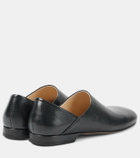Lemaire Convertible leather slip-on shoes