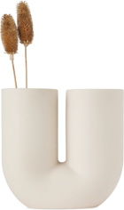 Muuto Off-White Porcelain Kink Vase