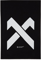 11 by Boris Bidjan Saberi Black Logo Mastercross Scarf