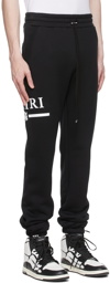 AMIRI Black M.A. Bar Lounge Pants