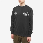 Space Available Men's Upcycled Rituals Sweat in Black
