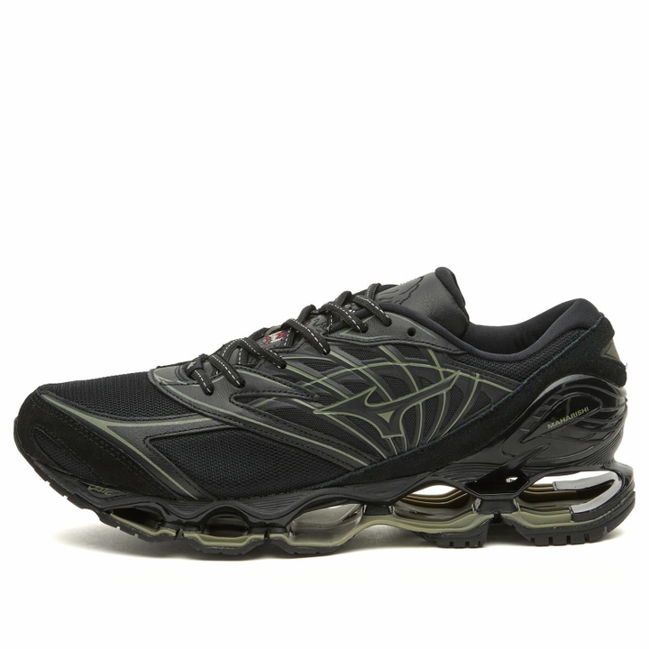 Photo: Mizuno Men's x Maharishi Wave Prophecy LS Sneaker in Black