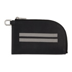 Rick Owens Black Zip Pouch Wallet