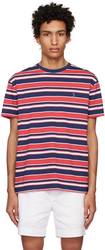 Photo: Polo Ralph Lauren Red & Navy Striped T-Shirt