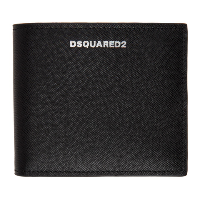 Photo: Dsquared2 Black Logo Wallet