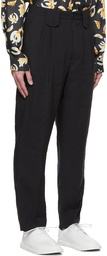 Nanushka Black Mats Trousers