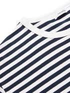 NANAMICA - Striped COOLMAX Cotton-Blend Jersey T-Shirt - Multi