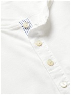 Schiesser - Karl Heinz Organic Cotton-Jersey Henley T-Shirt - White