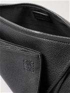 LOEWE - Anton Sling Logo-Debossed Full-Grain Leather Bag