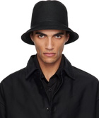 CASEY CASEY Black Braided Hat