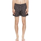 Marine Serre Black Moon Printed Swim Shorts