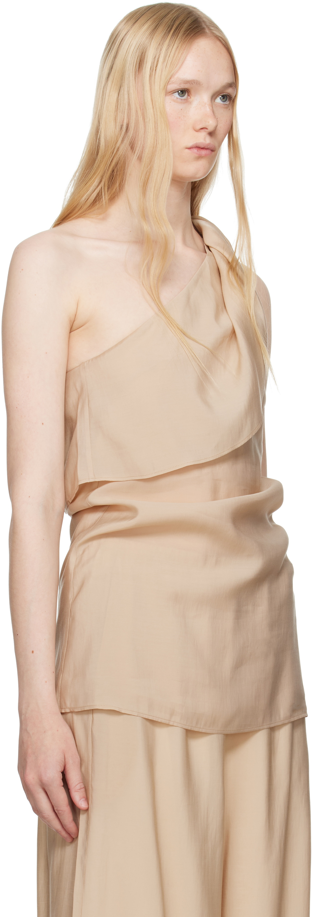 Ruohan Beige Devon Top