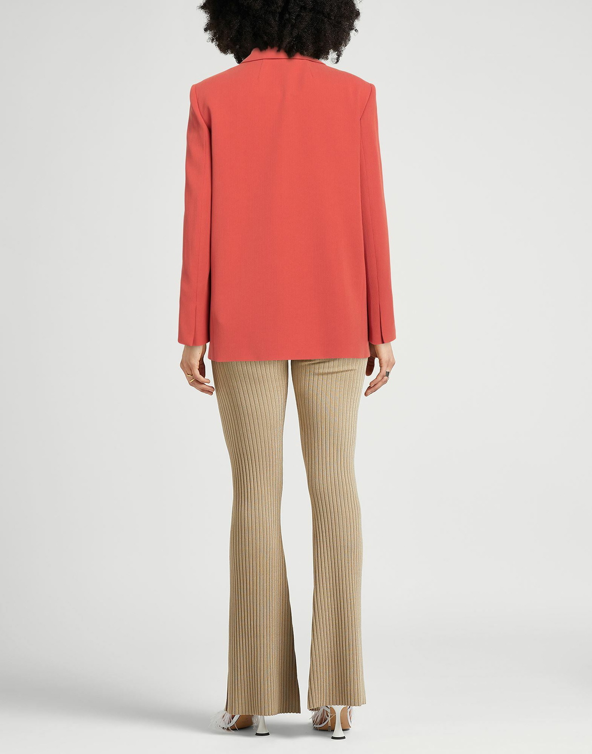 Theory Womens Blazer in Orange