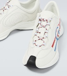 Gucci - Run printed leather sneakers