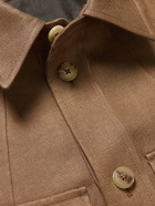 UMIT BENAN B - Linen Field Jacket - Brown