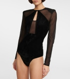Roland Mouret Paneled bodysuit
