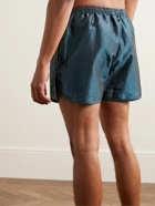 True Tribe - Wild Steve Straight-Leg Mid-Length ECONYL®-Blend Swim Shorts - Blue