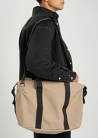 Rains Hilo Weekend Small Rubberised Holdall - Beige - One Size