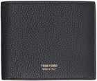 TOM FORD Black Soft Grain Leather Wallet