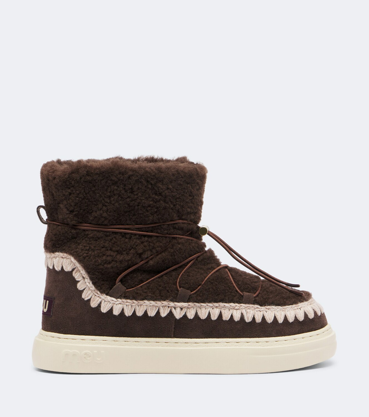 Mou Sneaker Bold shearling ankle boots