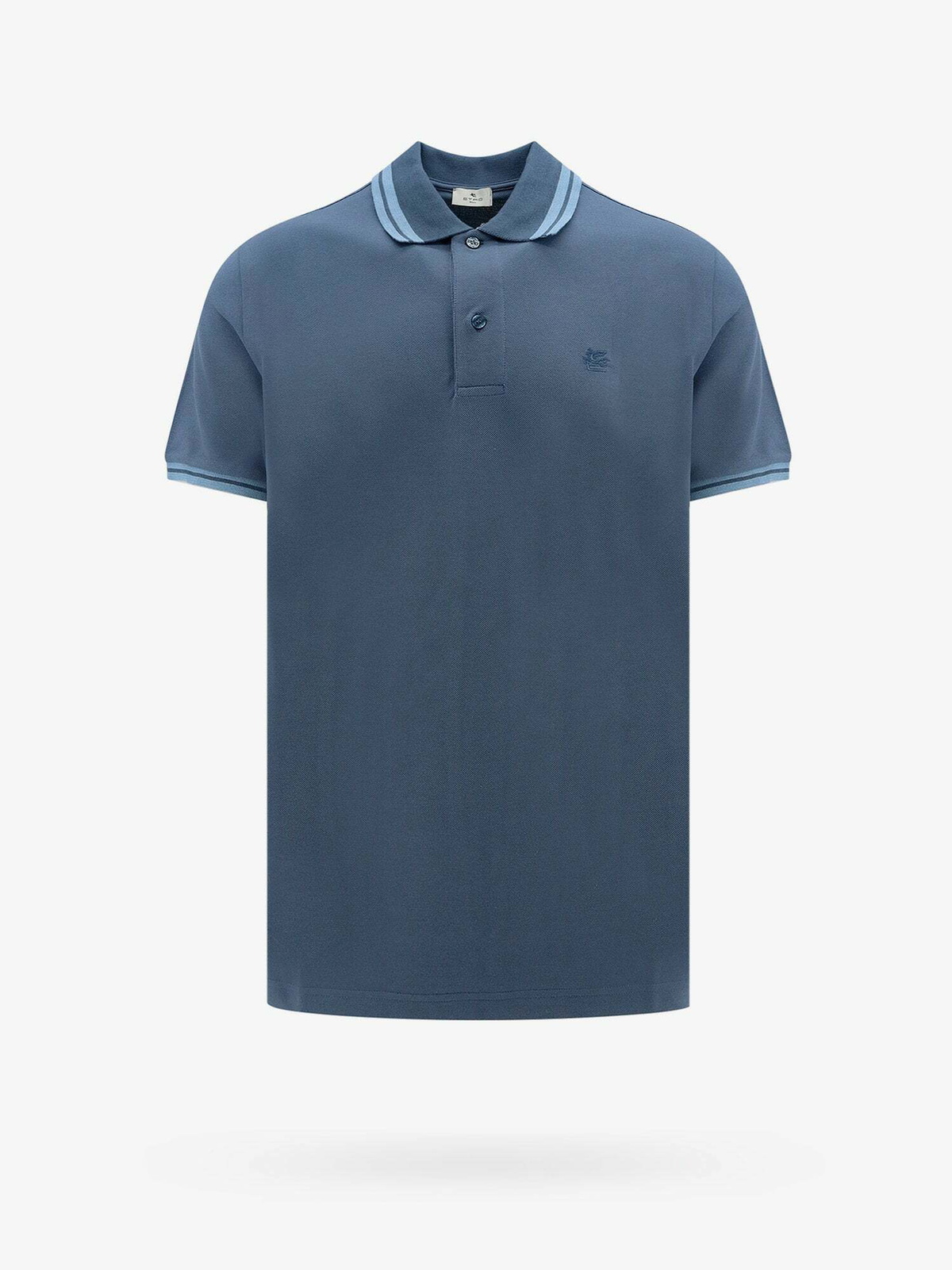 Etro - Man - Blue - Polo Shirts