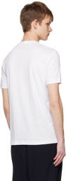 Giorgio Armani White Printed T-Shirt