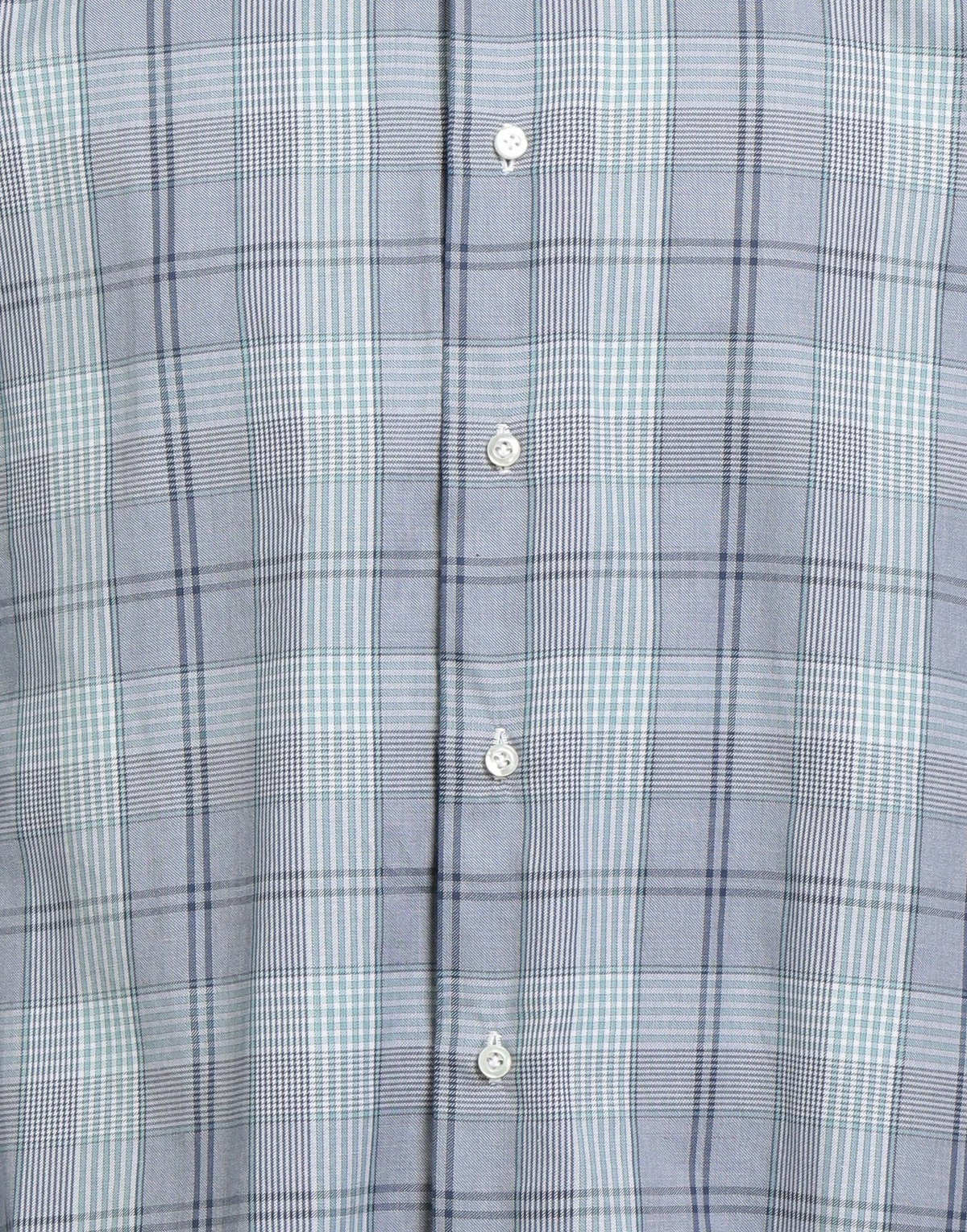 Isaia Mens Shirt in Blue