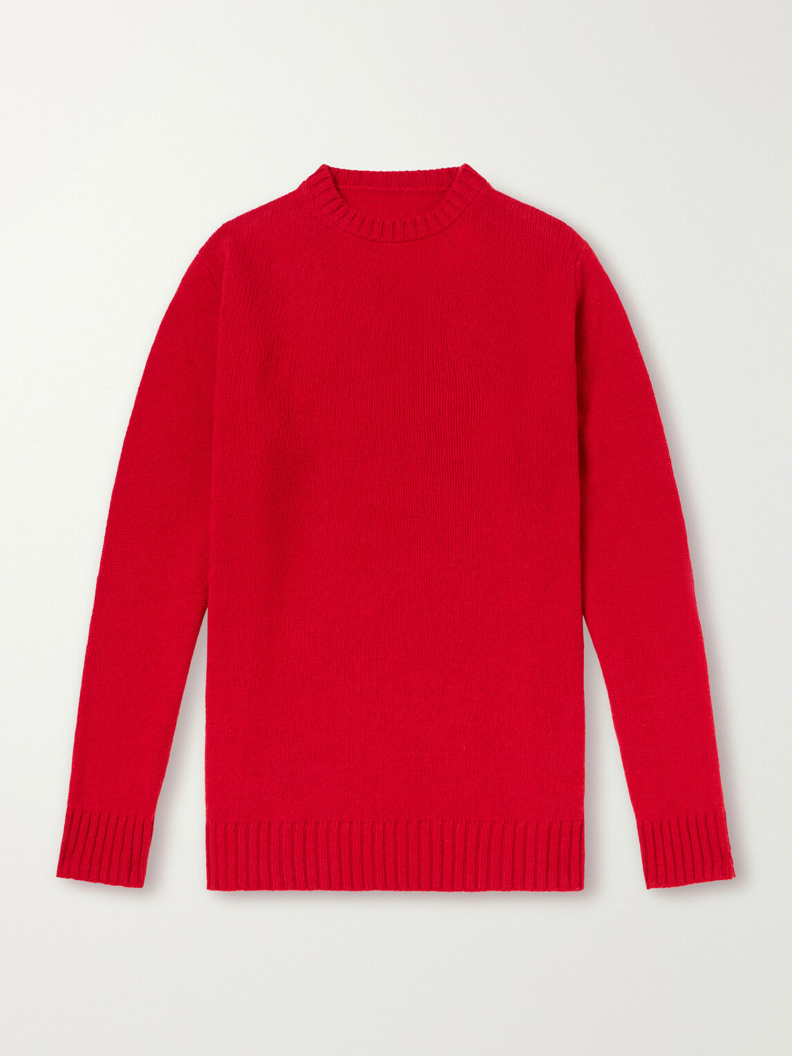 Anderson & Sheppard - Super Soft Cashmere Sweater - Red