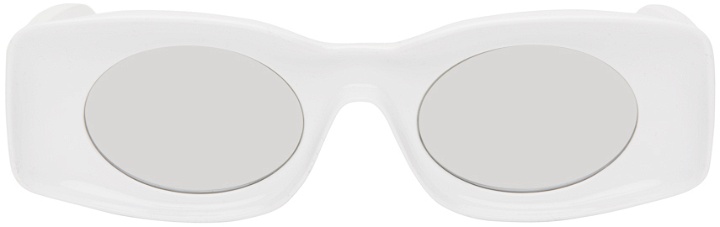 Photo: LOEWE White Paula's Ibiza Sunglasses
