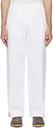 A.P.C. White Vincent Trousers