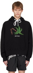 Palm Angels Black Broken Palm Hoodie