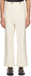 NEEDLES Off-White Fatigue Trousers