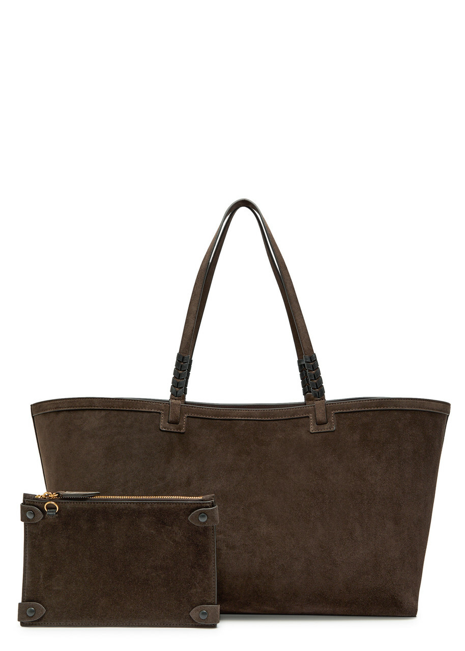Metier Cala 42 Suede Tote bag - Chocolate - One Size