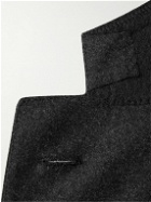 Saman Amel - Slim-Fit Wool and Cashmere-Blend Felt Suit Jacket - Gray