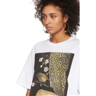 Versace Jeans Couture White Couture Leopard T-Shirt