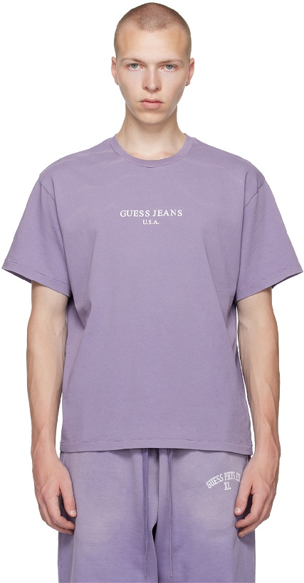 Photo: GUESS USA Purple Faded T-Shirt
