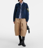 Sacai Denim bomber jacket