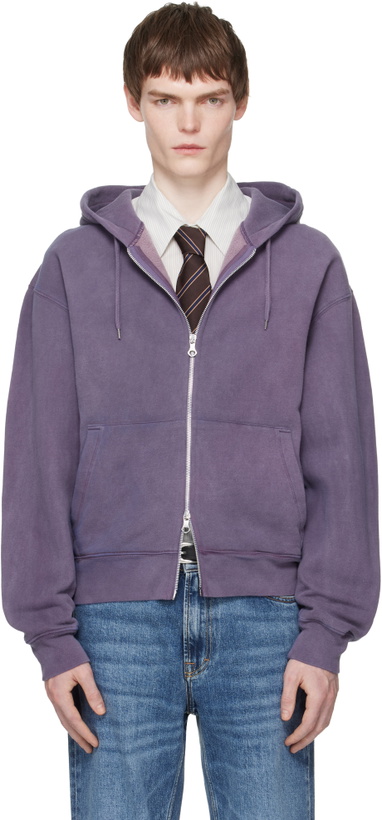 Photo: OUR LEGACY Purple Rascal Hoodie