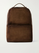 Officine Creative - Quentin/023 Suede Backpack - Brown