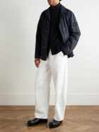 Stone Island - Padded Cotton-Canvas Coat - Blue