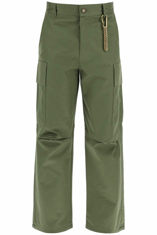 Photo: DARKPARK saint cotton cargo pants Green